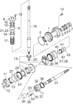 Gears, Counter Rotation Gears, Counter Rotation