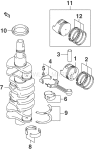 Crankshaft & Pistons