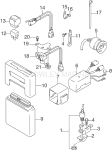 Engine Control Unit & Power Trim Switch