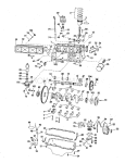 Crankcase Group 100 & 120 Hp Stern Drive Crankcase Group 100 & 120 Hp Stern Drive