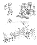 Cooling System Group 100 & 120 Hp Stern Drive