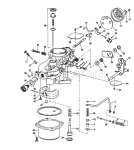 Carburetor Group 100 Hp Stern Drive