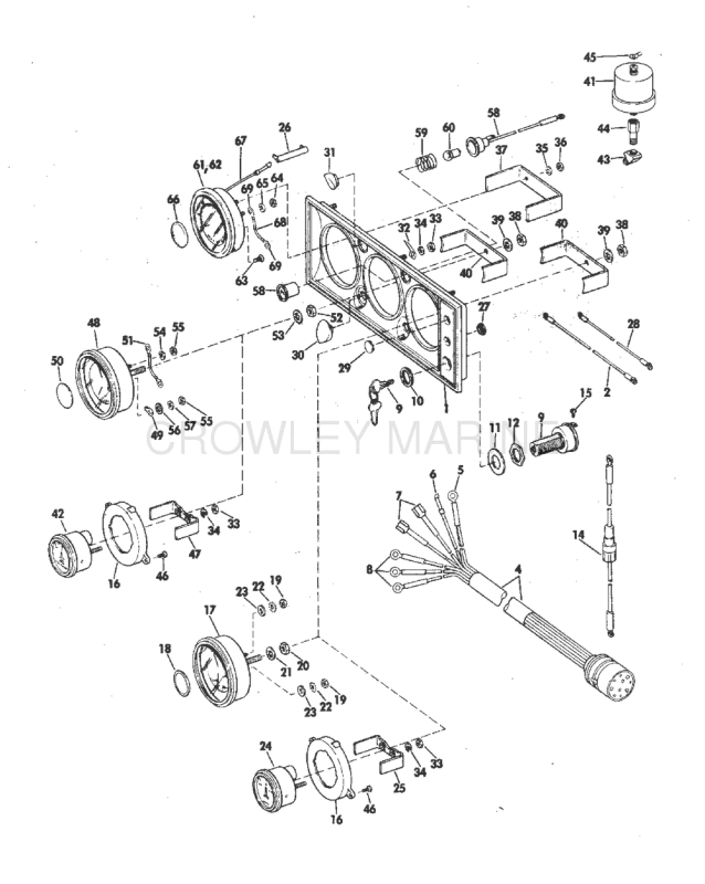 Instrument, Panel And Stud Assembly Optional Item-All Models