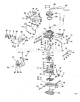 Carburetor & Fuel Pump Group 120, 140 Models Stern Drive