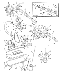 Cooling & Oiling Group 225 & 245 Hp Stern Drive