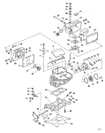 Carburetor Assembly 170 & 190 Hp Stern Drive