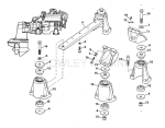 Engine Mount Group 225 & 245 Hp Stern Drive