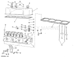 Head And Rocker Arm Group 140 Model Stern Drive