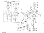 Engine Mount Group 120, 140 Models With Pre-Set Trim