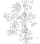 Carburetor And Fuel Pump Group 120 & 140 Hp