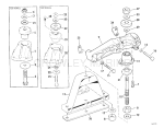 Engine Mount Group 120, 140 Models With Pre-Set Trim