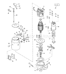 Starter Motor Group 120, 140 Models Stern Drive