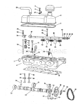 Head And Rocker Arm Group 90 Hp