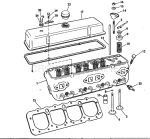 Head And Rocker Arm Group 210 Hp