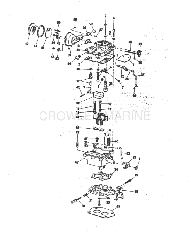 Carburetor Group 90, 155 Hp