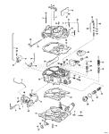 Carburetor Group Rochester Model 7028280-B 210 Hp