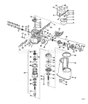 Upper Gearcase Group 90, 120, 155, 210 Hp