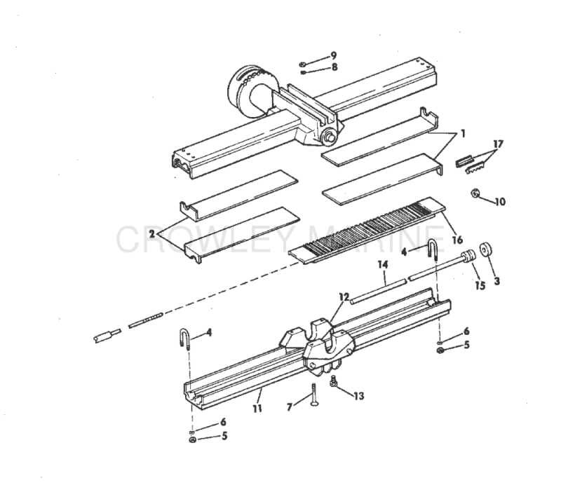 Over-Under Adapter Kit 90, 120, 155, 210 Hp