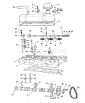 Head And Rocker Arm Group 90 Hp Head And Rocker Arm Group 90 Hp
