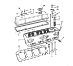 Head & Rocker Arm Group 215 20d Models Only & 235 20c Models Head & Rocker Arm Group 215 20d Models Only & 235 20c Models