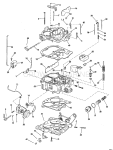 Carburetor Group Rochester Model 7018280-B 215 & 235 Hp