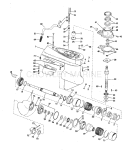 Lower Gearcase Group 120, 155, 215 & 235 Hp