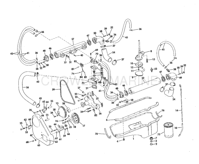 Cooling And Oiling Group 210 Hp