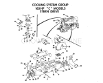 Cooling System Group 165 Hp "C" Models Stern Drive" >Cooling System Group 165 Hp "C