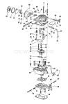 Carburetor Group 120, 155 & 165 Hp Stern Drive