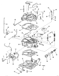 Carburetor Group 225 & 245 Hp Stern Drive 245 Jet Drive