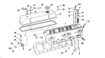 Head And Rocker Arm Group 225 & 245 Hp Stern Drive Head And Rocker Arm Group 225 & 245 Hp Stern Drive