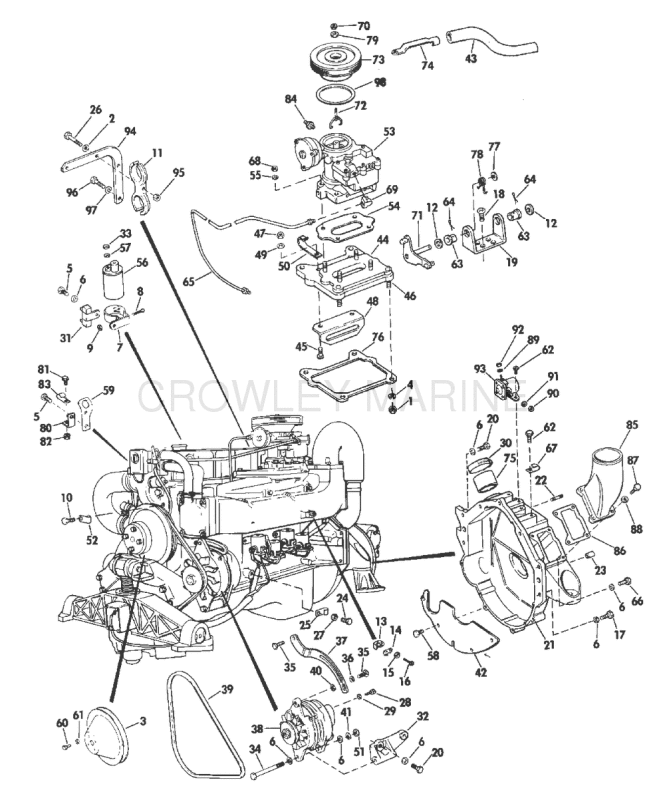 Miscellaneous Group 165 Hp Stern Drive