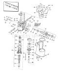 Upper Gearcase Group 225 & 245 Hp Stern Drive Upper Gearcase Group 225 & 245 Hp Stern Drive