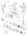 Lower Gearcase Group 120, 140, 165, 175, 190, 225 & 235 Hp