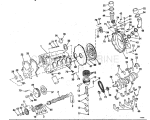 Crankcase Group 175 & 190 Hp Stern Drive