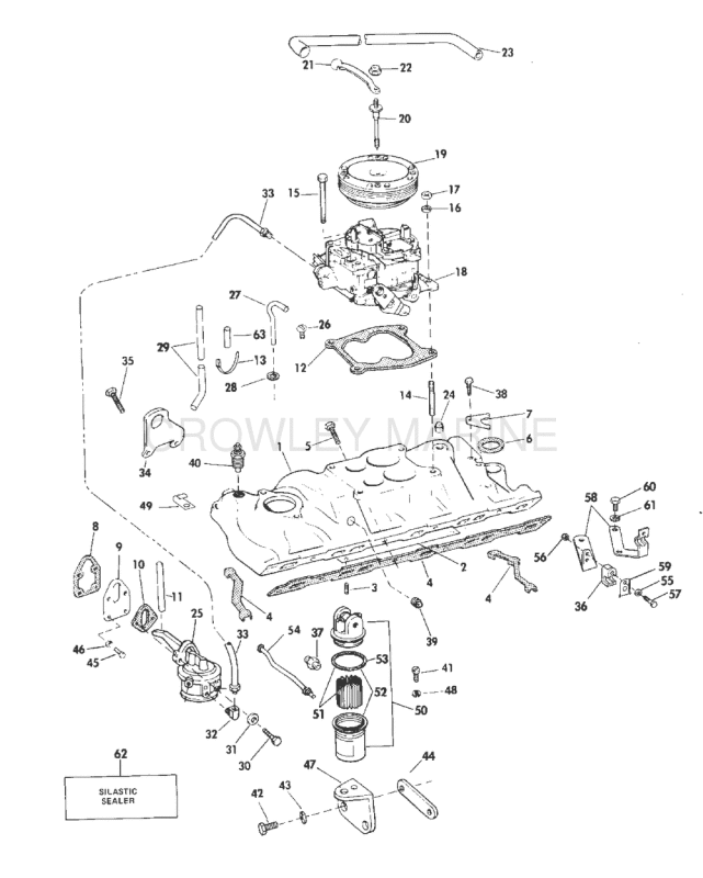 Intake Manifold Group 185-200-230-260 Models