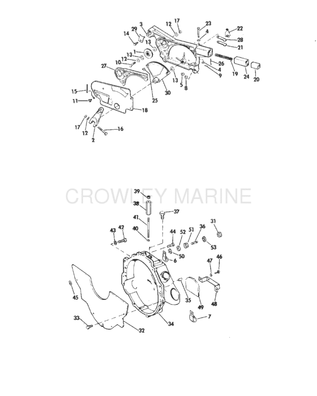 Shift And Adapter Housing Group