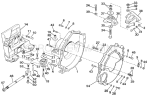 Transom Plate, Flywheel Housing & Mounts