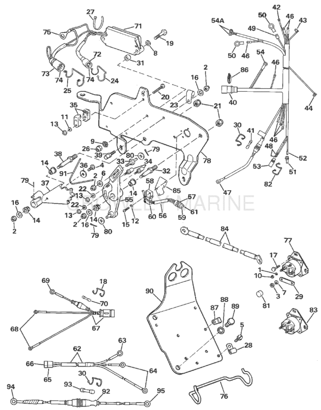 Wire Harness, Bracket & Solenoid