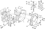 Transom Plate, Flywheel Housing & Mounts