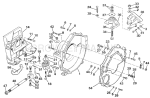 Transom Plate, Flywheel Housing & Mounts