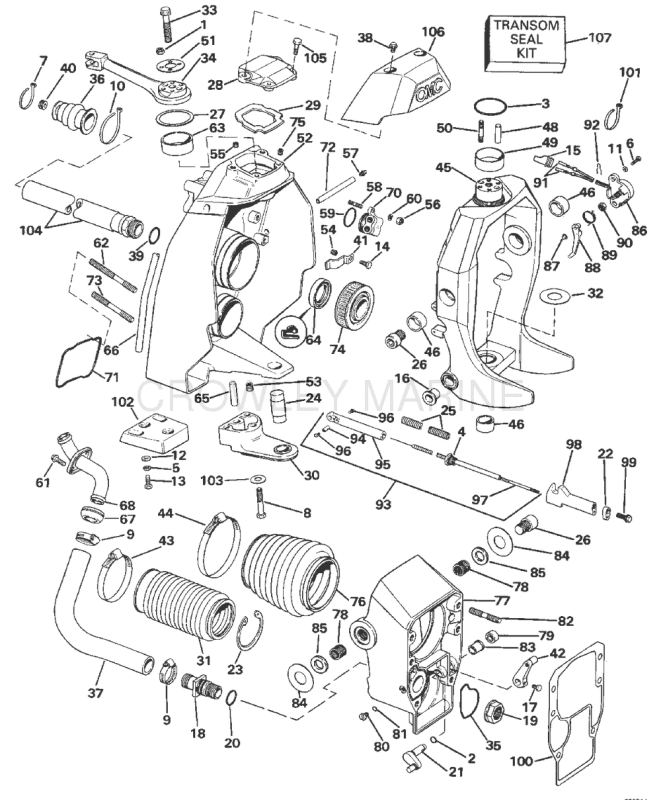 Transom Mount