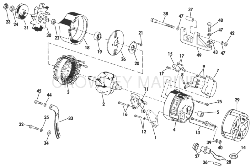 Alternator Group Delco Remy