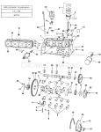 Crankcase Group 2.5 Litre Models