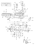 Crankcase Group 2.5 Litre Models