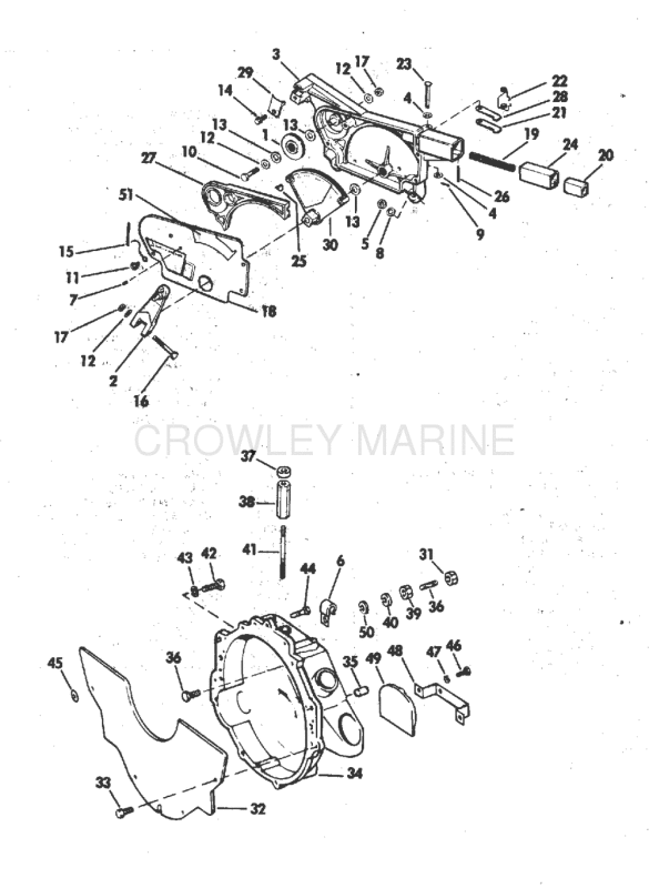 Shift And Adapter Housing Group