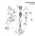 Starter Motor Group 200-230-260 Models Starter Motor Group 200-230-260 Models