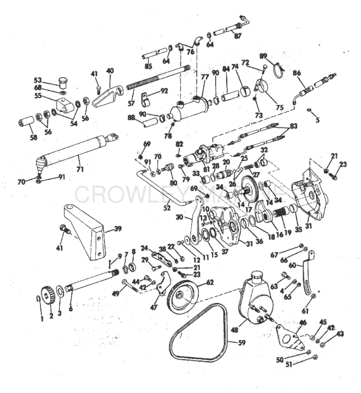 Power Steering Group 200-230-260 Models