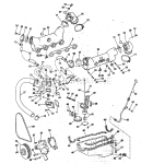 Cooling & Oiling Group 175, 190 & 235 Hp Stern Drive