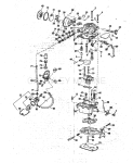 Carburetor & Fuel Pump Group 120, 140 & 165 Hp Stern Drive